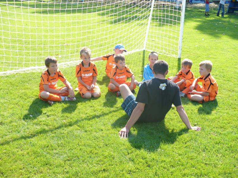 Přípravka na turnaji v Ružindolu-léto 2011