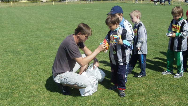 Přípravka na turnaji ve Vacenovicích - léto 2011 