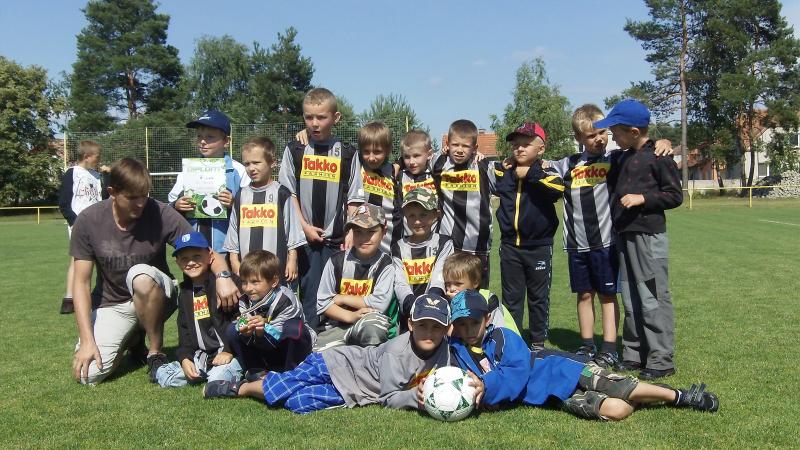 Přípravka na turnaji ve Vacenovicích - léto 2011 